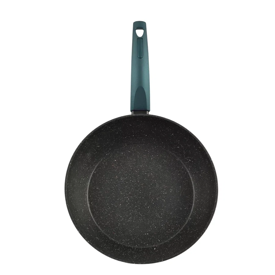 TIGAIE DIN ALUMINIU ANTIADERENTA 28 cm CU CAPAC [3]