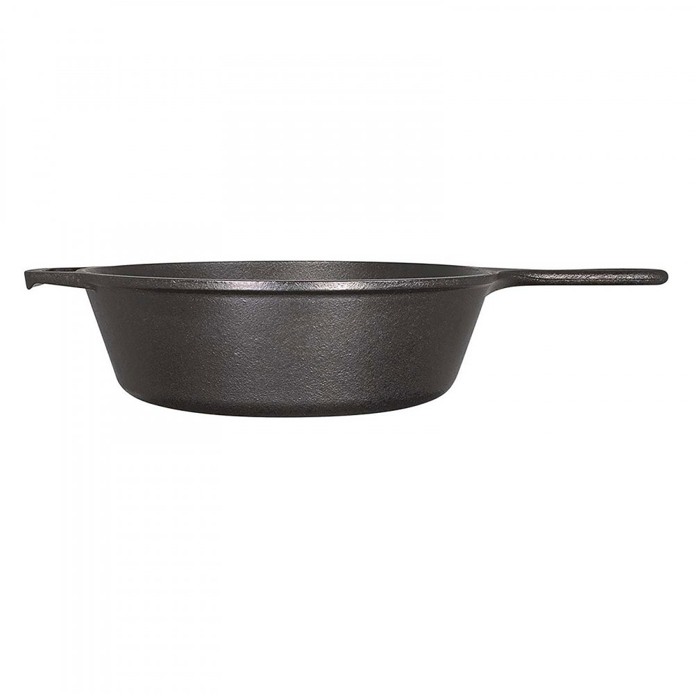 Tigaie inalta rotunda din fonta cu maner Lodge 26 cm L-8DSK3 [3]
