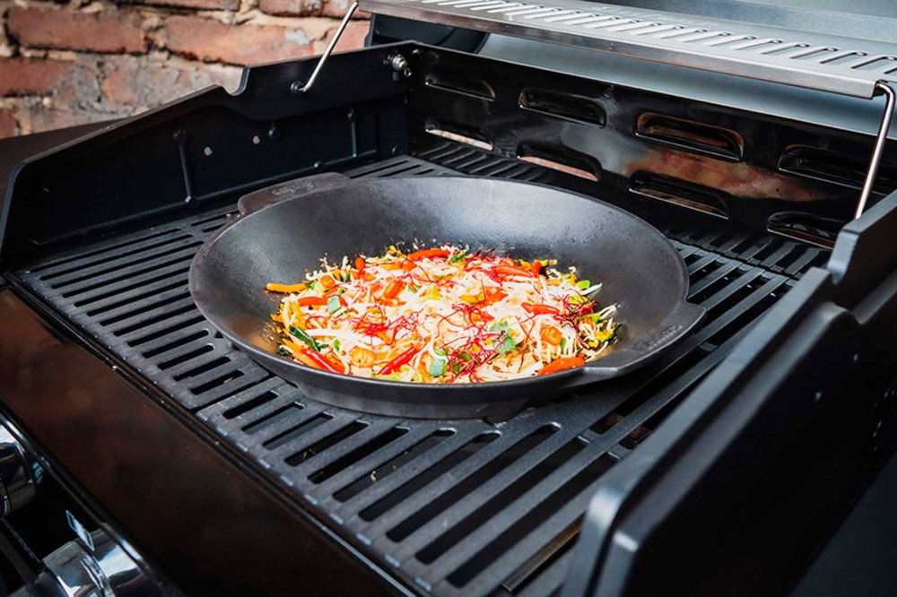Tigaie Wok din fonta 35 cm pentru sistemul culinar modular Enders 7797 [2]