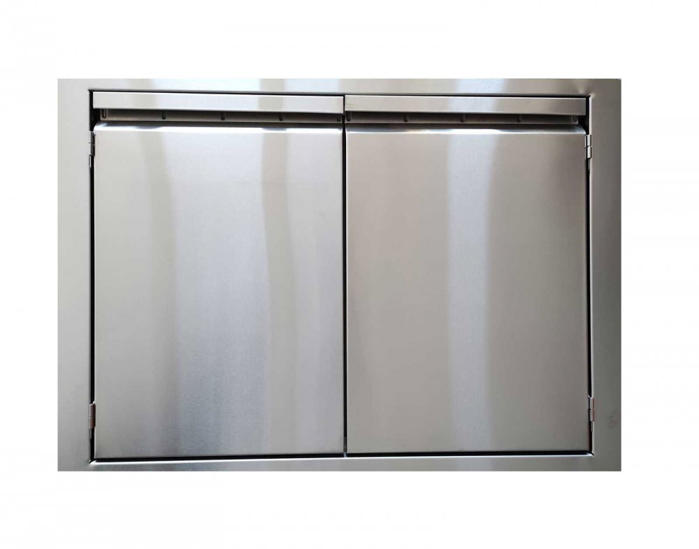 Usa din inox cu cadru built-in 81 x 57 x 4 cm pentru insula si bucatarie exterioara Grandhall Elite 4B A08001005T [1]