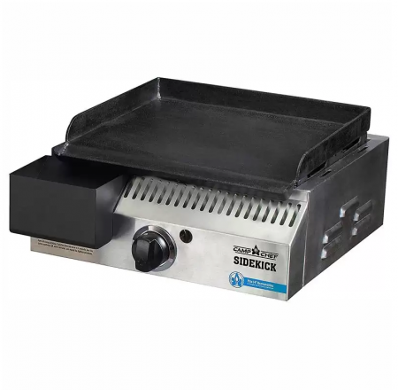 GRĂTARE PE GAZ - ARZATOR LATERAL PE GAZ TIP PLANCHA DIN FONTA WOODWIND CAMP CHEF SIDEKICK CC-PG14EU