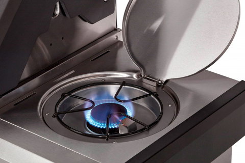 Bucatarie pe gaz, 4 arzatoare inox, arzator infrarosu, grile fonta, Enders Kansas II Pro 4 SIK Profi Turbo 871433 [11]