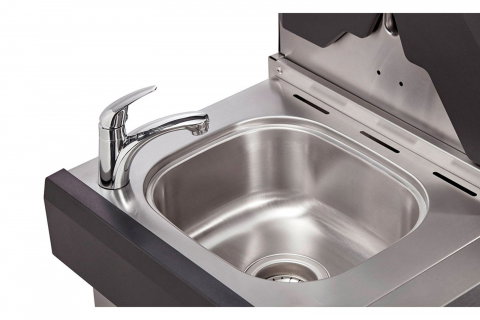 Bucatarie pe gaz, 4 arzatoare inox, arzator infrarosu, grile fonta, Enders Kansas II Pro 4 SIK Profi Turbo 871433 [6]