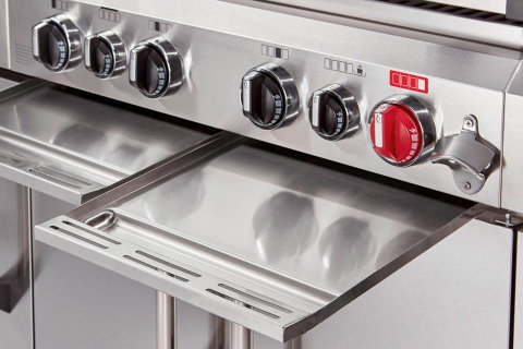 Bucatarie pe gaz, 4 arzatoare inox, arzator infrarosu, grile fonta, Enders Kansas II Pro 4 SIK Profi Turbo 871433 [8]