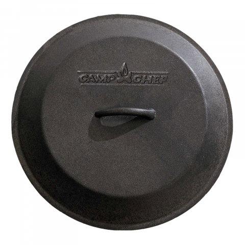 TIMP LIBER IN NATURA - Capac din fonta pentru tigaie Camp Chef 25 cm CC-CC10LIDEU