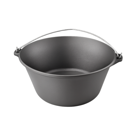 Vase pentru gătit din aluminiu - ceaun-de-fonta-30-litri-cu-toarta
