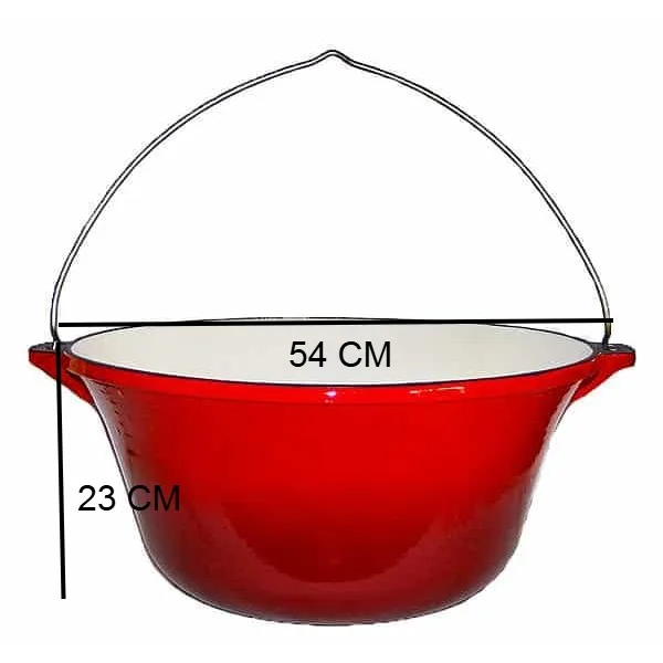ceaun-de-fonta-emailat-30-litri-cu-toarta-rosu [1]