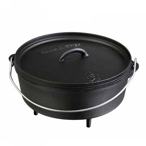 VASE DE GĂTIT - Ceaun din fonta cu capac - cuptor olandez Camp Chef 30 cm 5,6 litri CC-SDO12