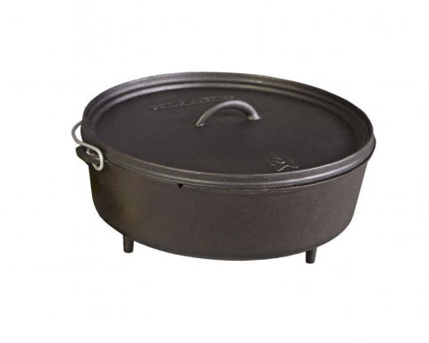 VASE DE GĂTIT - Ceaun din fonta cu capac - cuptor olandez Camp Chef 36 cm 7,6 litri CC-SDO14
