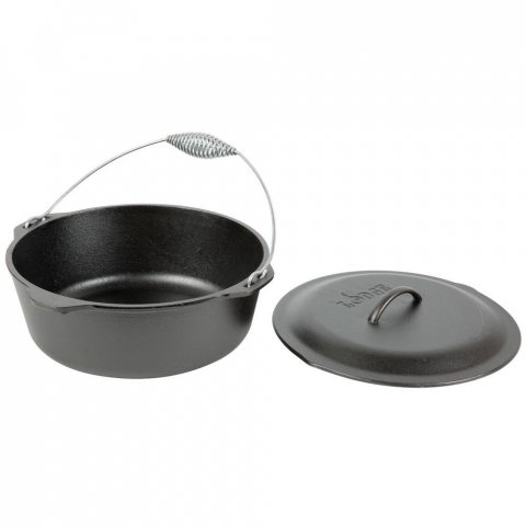 Ceaun din fonta cu capac - cuptor olandez Lodge 33 cm 8,5 litri L-12DO3 [5]