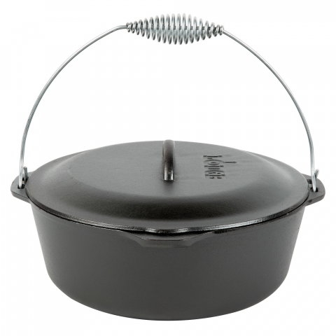 Ceaun din fonta cu capac - cuptor olandez Lodge 33 cm 8,5 litri L-12DO3 [1]