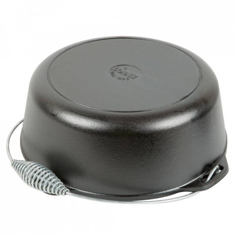 Ceaun din fonta cu capac - cuptor olandez Lodge 33 cm 8,5 litri L-12DO3 [9]