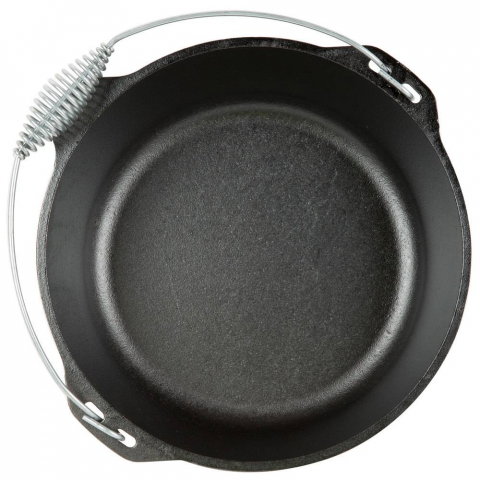 Ceaun din fonta cu capac - cuptor olandez Lodge 33 cm 8,5 litri L-12DO3 [10]