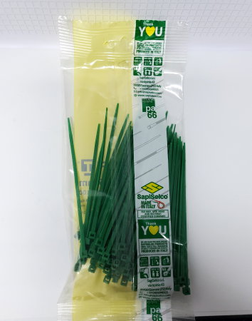 COLIER DIN PLASTIC COLORAT 100x2,5mm [1]