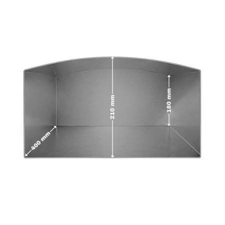 Corp cuptor metalic 405x210 mm din tablă decapată [2]