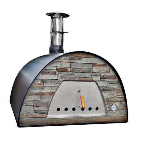 GRĂTARE DE GRĂDINĂ - Cuptor traditional pentru pizza pe lemne Maximus Prime Arena Black