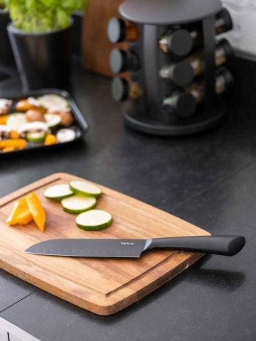 Cutit Santoku Ace 17,5 cm Wenko Black Outdoor Kitchen 55056100 [1]