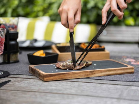 Cutit Santoku Ace 17,5 cm Wenko Black Outdoor Kitchen 55056100 [2]