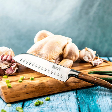 Cutit Santoku Laguiole Style de Vie Luxury Line SANTOLIJFLAG [5]