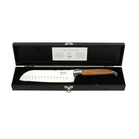 Cutit Santoku Laguiole Style de Vie Luxury Line SANTOLIJFLAG [1]