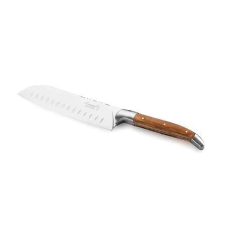 UZ GOSPODĂRESC - Cutit Santoku Laguiole Style de Vie Luxury Line SANTOLIJFLAG