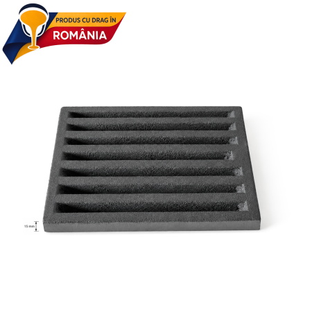GRĂTAR DIN FONTĂ 220 x 160 x 15 mm [2]