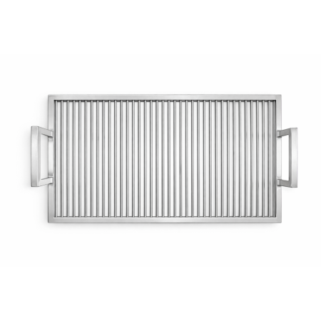 Grătare din inox - Grătar inox 550 x 500 mm, bară 6 mm, mâner fix - Standard