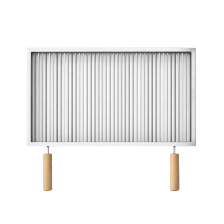 Grătare din inox - Grătar inox 600 x 400 mm, bară 8 mm - Standard