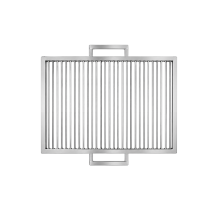 Grătare din inox - Grătar inox 750 x 620 mm, bară 6 mm, mânere fixe - Standard