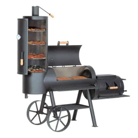 Gratar pe carbuni cu afumatoare JOE's Barbeque Smoker 20 inci Chuckwagon JS-33820 [1]