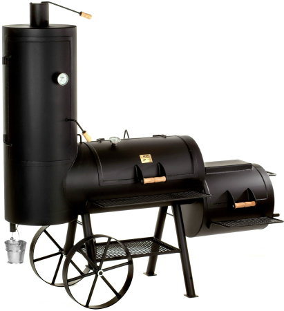 Gratar pe carbuni cu afumatoare JOE's Barbeque Smoker 20 inci Chuckwagon JS-33820 [0]