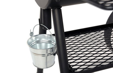 Gratar pe carbuni cu afumatoare JOE's Barbeque Smoker 20 inci Chuckwagon JS-33820 [2]