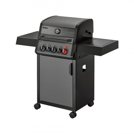 GRĂTARE DE GRĂDINĂ - Gratar pe gaz, 3 arzatoare inox, arzator infrarosu, grile fonta, Enders Hyde 3 SIKR Turbo 804033