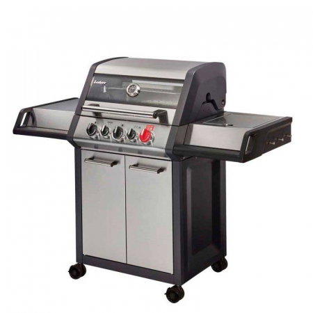 GRĂTARE DE GRĂDINĂ - Gratar pe gaz, 3 arzatoare inox, arzator infrarosu, grile fonta, Enders Monroe Pro 3 SIK Turbo 837633