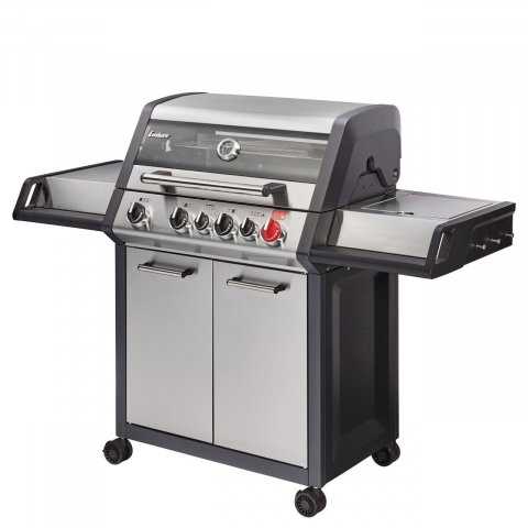 GRĂTARE DE GRĂDINĂ - Gratar pe gaz, 4 arzatoare inox, arzator infrarosu, grile fonta, Enders Monroe Pro 4 SIK Turbo 837833