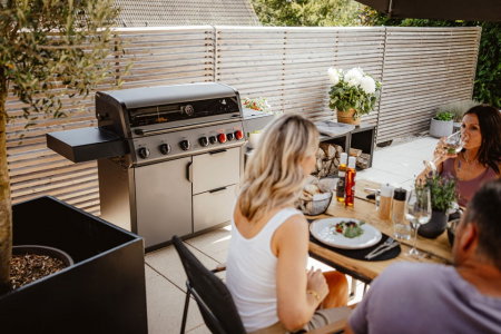 Gratar pe gaz, 6 arzatoare inox, arzator infrarosu, grile fonta, Enders Hyde 6 SIKR Turbo II 804433 [5]