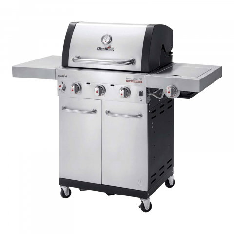 Gratar pe gaz din inox Char-Broil Professional Pro S 3, grile din fonta, sear burner, TRU-Infrared 140920 [3]
