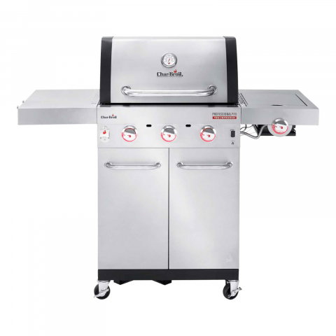 Gratar pe gaz din inox Char-Broil Professional Pro S 3, grile din fonta, sear burner, TRU-Infrared 140920 [0]