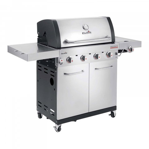 Gratar pe gaz din inox Char-Broil Professional Pro S 4, grile din fonta, sear burner, TRU-Infrared 140921 [1]
