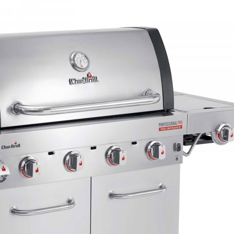 Gratar pe gaz din inox Char-Broil Professional Pro S 4, grile din fonta, sear burner, TRU-Infrared 140921 [3]