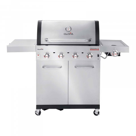 Gratar pe gaz din inox Char-Broil Professional Pro S 4, grile din fonta, sear burner, TRU-Infrared 140921 [0]