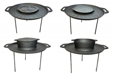 GRILL DISC SET MULTIFUNCTIONAL 4 PIESE [4]