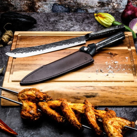 Husa din piele pentru cutitul bucatarului 21,5 cm Forged Leer1Koksmes [1]