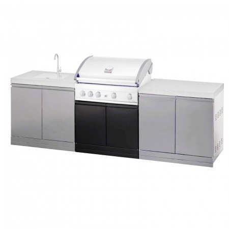 Modul bucatarie de exterior dulap pentru gratar Grandhall K04000256A [4]
