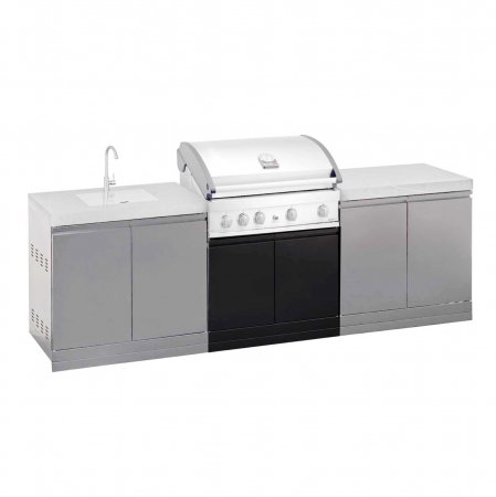 Modul bucatarie de exterior dulap pentru gratar Grandhall K04000256A [6]
