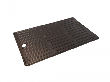 Accesorii pentru grătare - PLITĂ DIN FONTĂ CU 2 FEȚE 43 x 24 CM CHAR-BROIL 140012