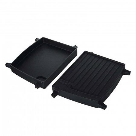 Plita din fonta cu 2 fete neteda si grill 25 x 31 x 3 cm pentru Urban Pro Enders 2075 [2]