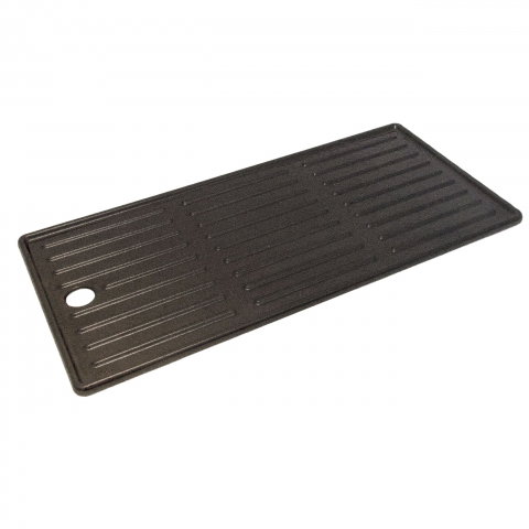ACCESORII PENTRU GATIT - Plita din fonta cu 2 fete neteda si grill 43 x 21 cm Char-Broil 140008