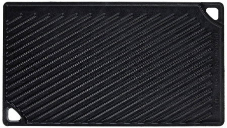 Plita din fonta cu 2 fete neteda si grill Lodge 42,5 x 24 cm L-DP3 [1]