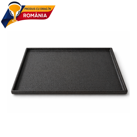 PLITĂ DIN FONTĂ NETEDĂ CU BORDURĂ 400 x 300 mm [3]